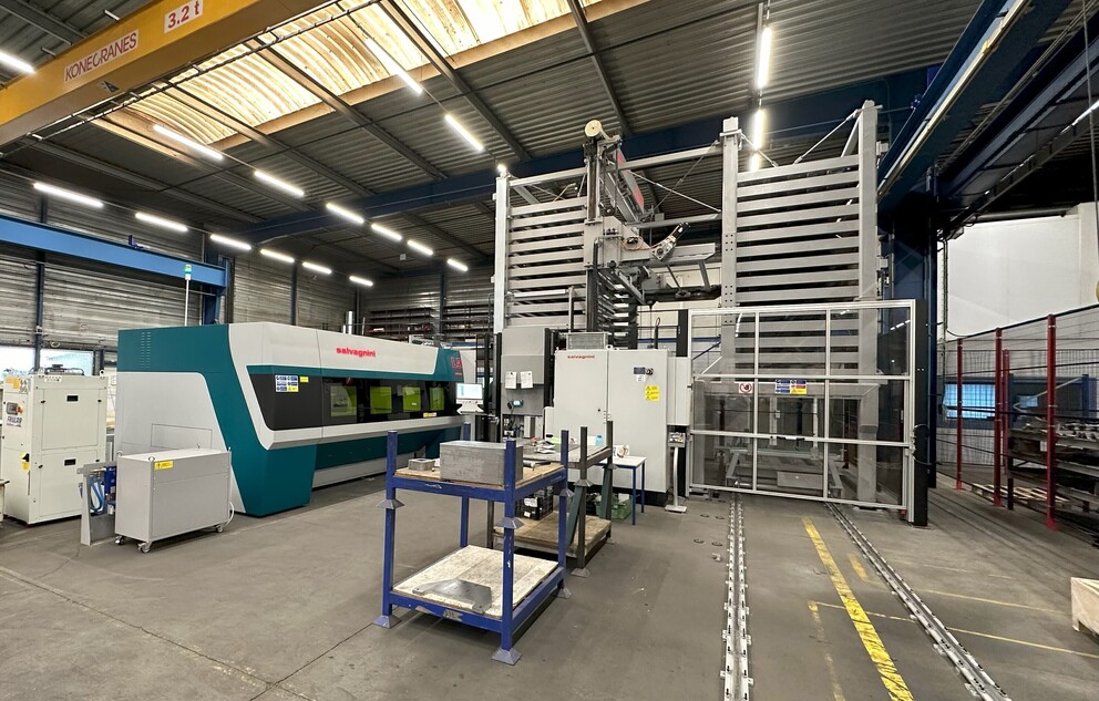 Arrivée laser : montage terminé